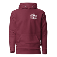 Overtime Bandit Hoodie - Maroon - Big Logo Back | Blue Collar Bankroll