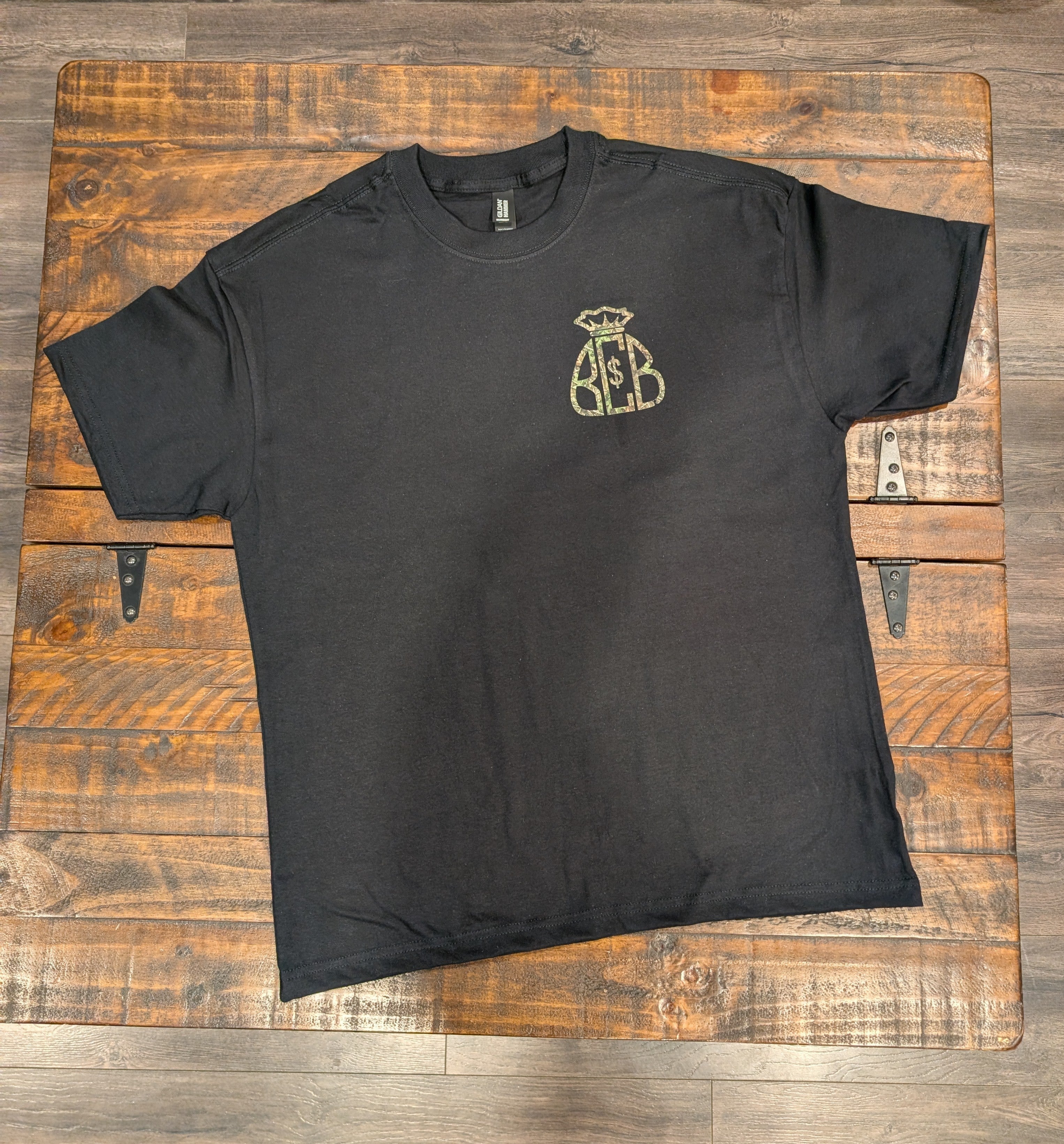 The Backwoods Black Tee