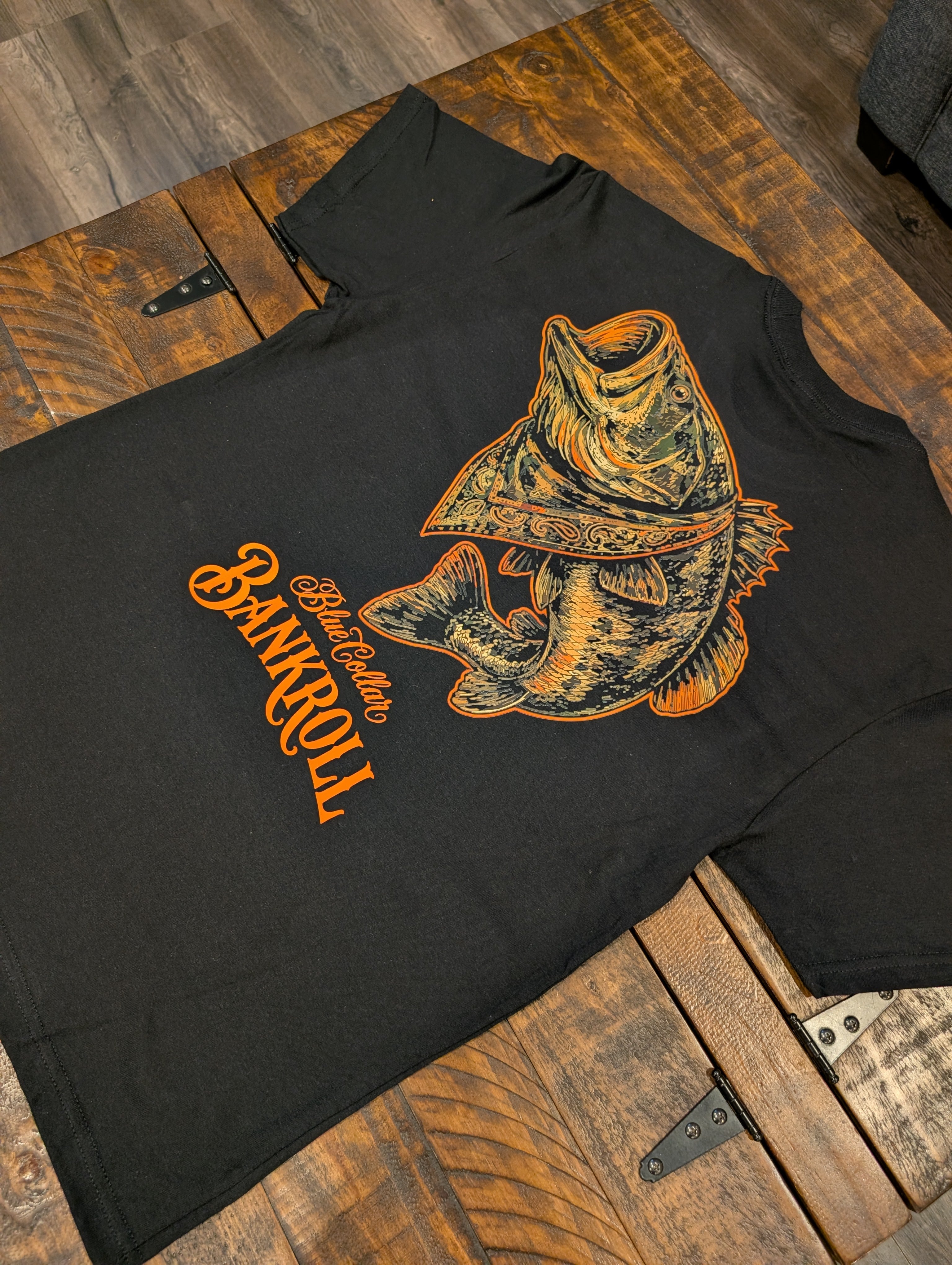 The Backwoods Bass Tee