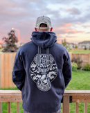 Bankroll Hoodie — BCB Moneybag Logo | Blue Collar Bankroll