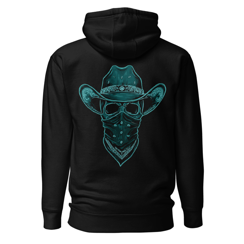 Blue Collar Outlaw Hoodie - Electric Blue Edition