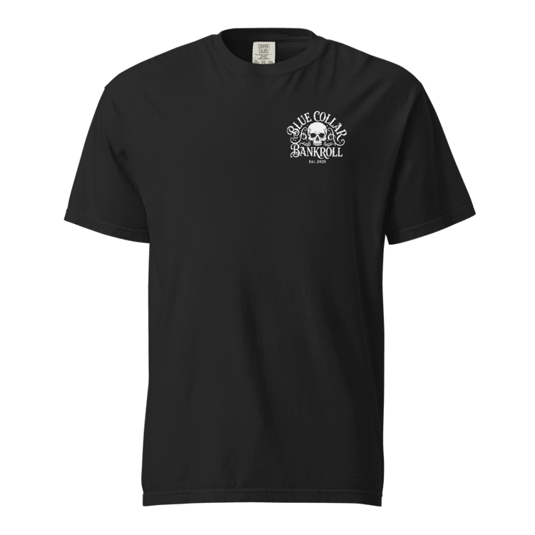 Overtime Bandit Tee - Big Logo Back | Blue Collar Bankroll