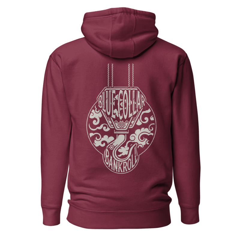 Bankroll Hoodie — BCB Moneybag Logo | Blue Collar Bankroll
