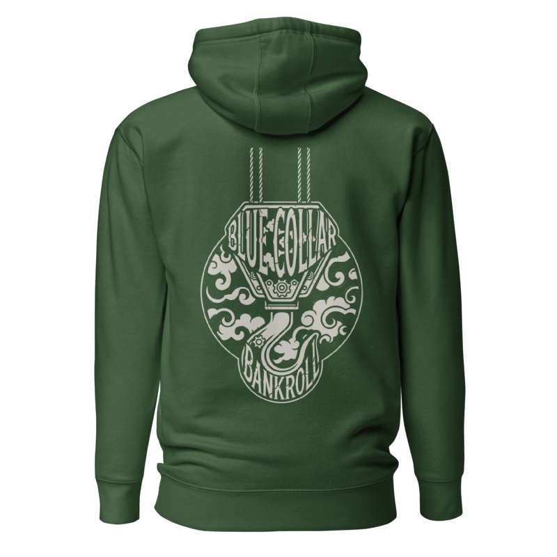 Bankroll Hoodie — BCB Moneybag Logo | Blue Collar Bankroll