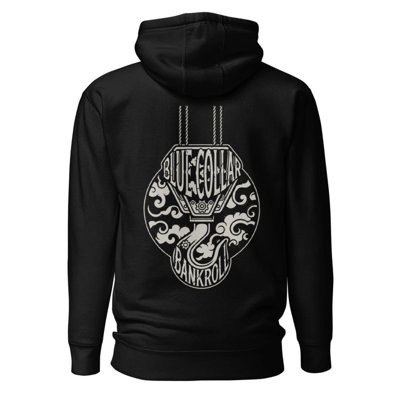 Bankroll Hoodie — BCB Moneybag Logo | Blue Collar Bankroll