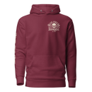 Blue Collar Bombshell Maroon Hoodie - Pinup Girl Graphic | Blue Collar Bankroll