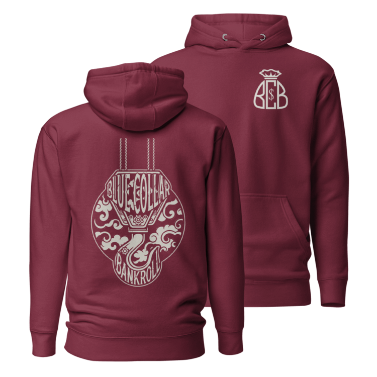 Bankroll Hoodie — BCB Moneybag Logo | Blue Collar Bankroll