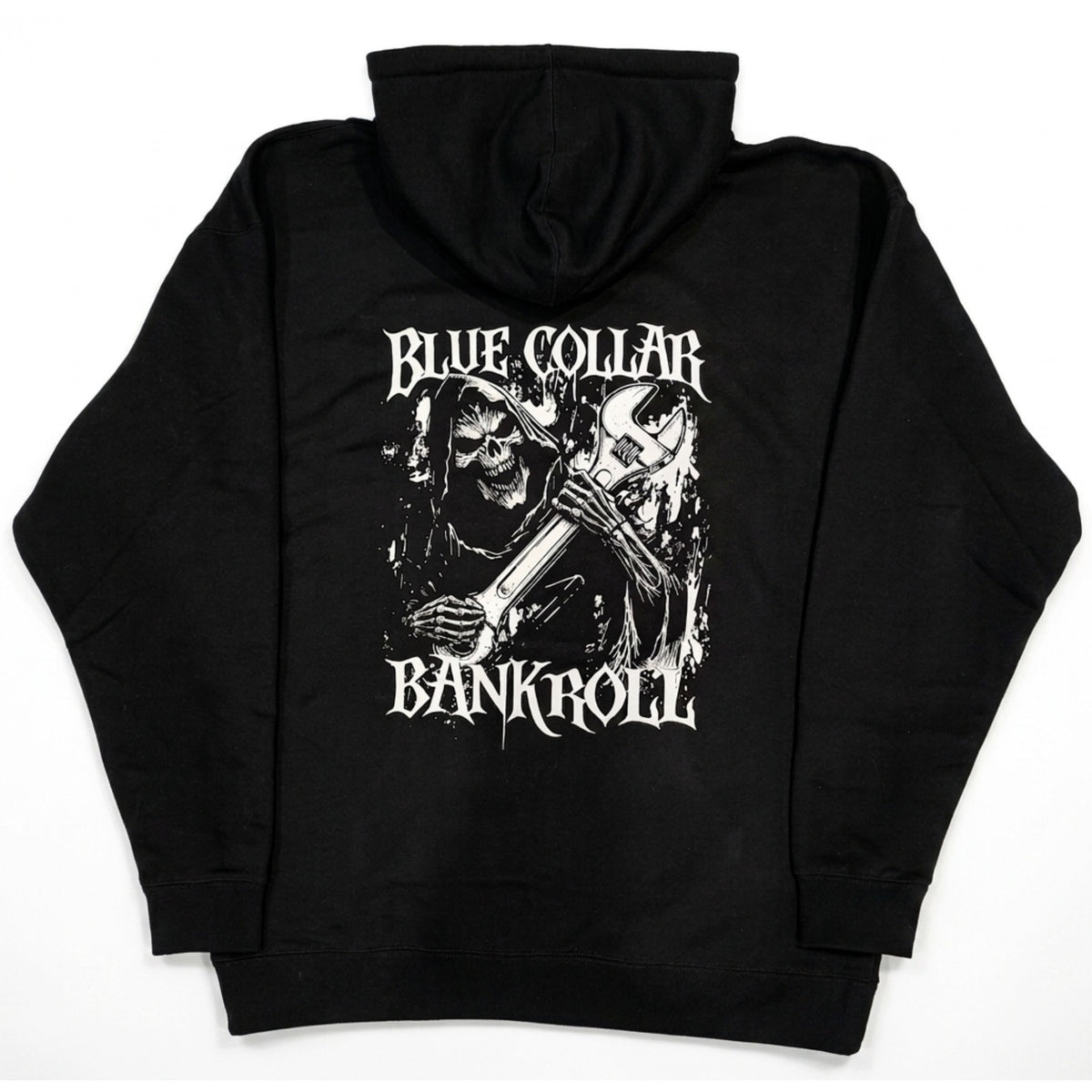 The Grim Wrencher Hoodie | Blue Collar Bankroll
