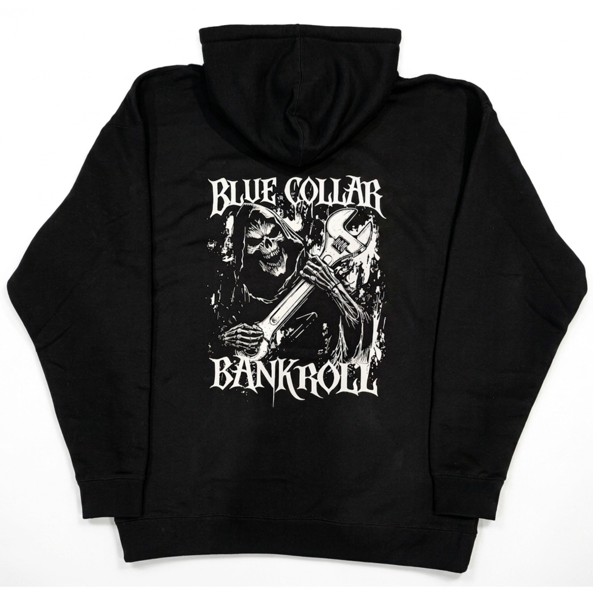 The Grim Wrencher Hoodie | Blue Collar Bankroll