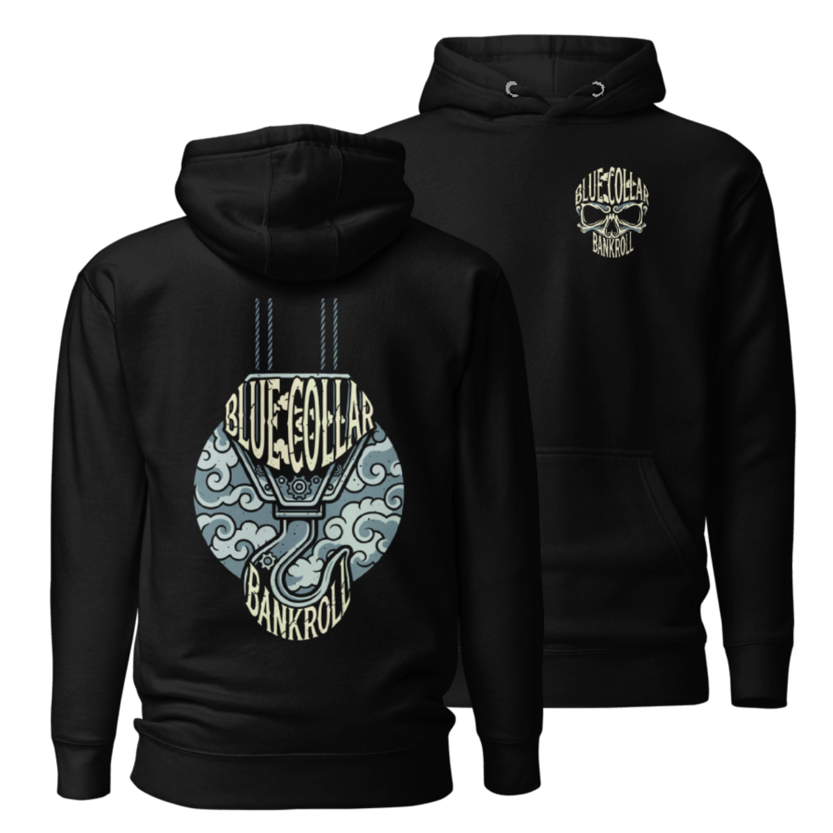 Big Hook Hoodie - Blue Collar Bankroll
