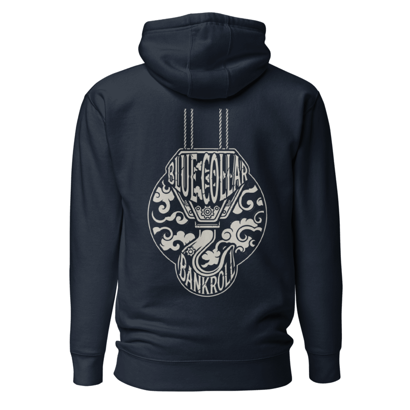 Bankroll Hoodie — BCB Moneybag Logo | Blue Collar Bankroll