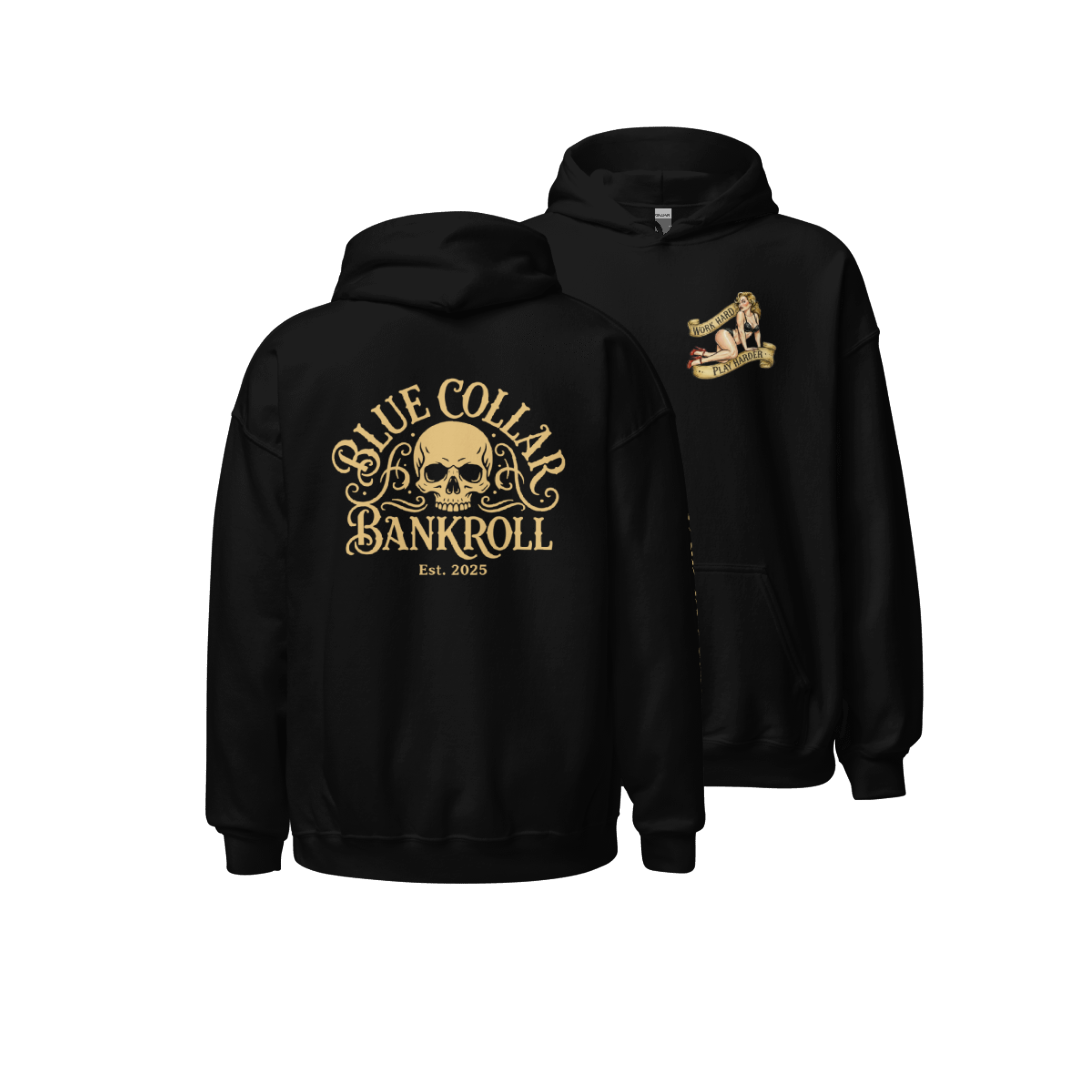 Work Hard Play Harder Hoodie