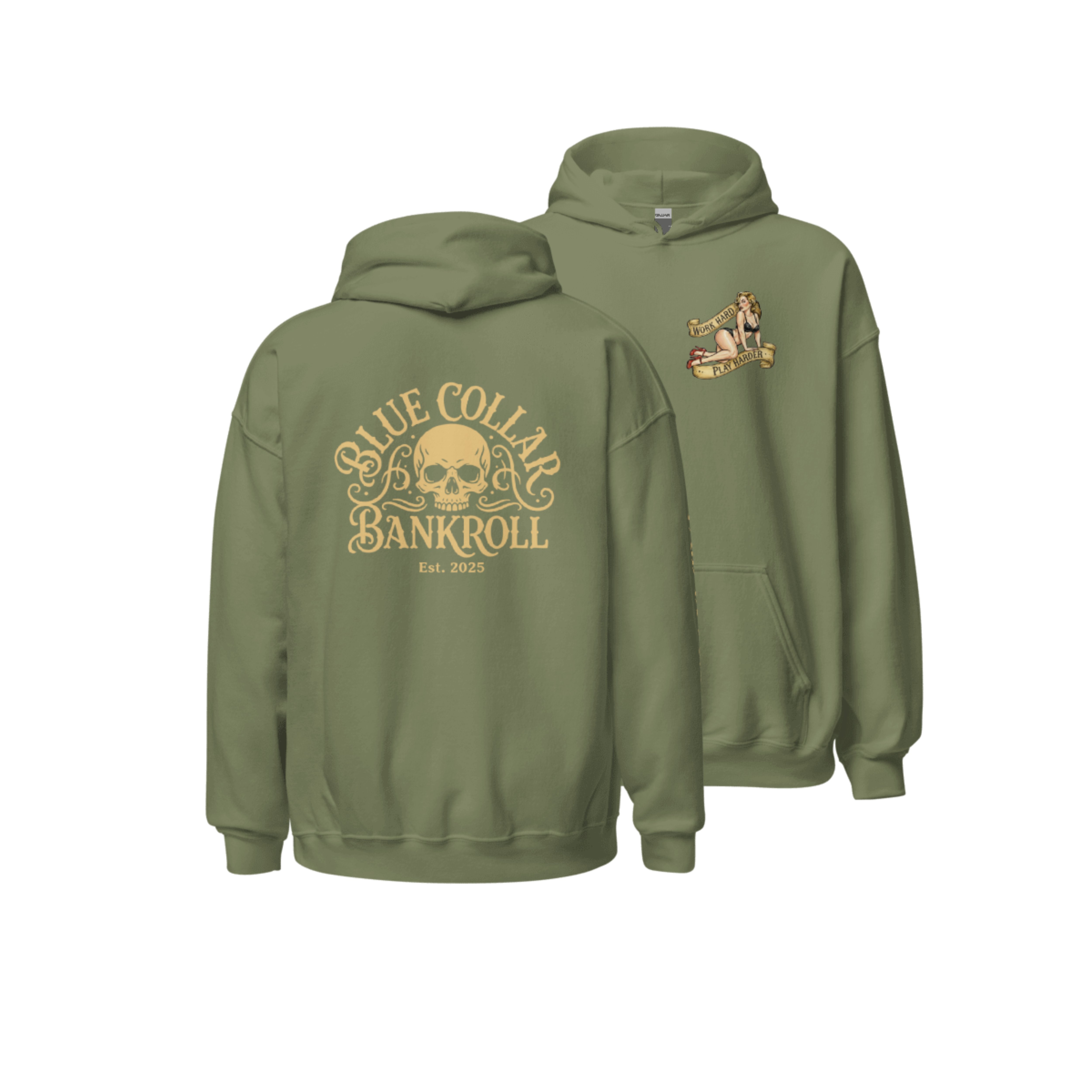 Work Hard Play Harder Hoodie