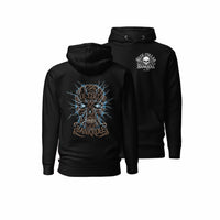 Blue Collar Sparky Black Hoodie - Electrician Graphic | Blue Collar Bankroll