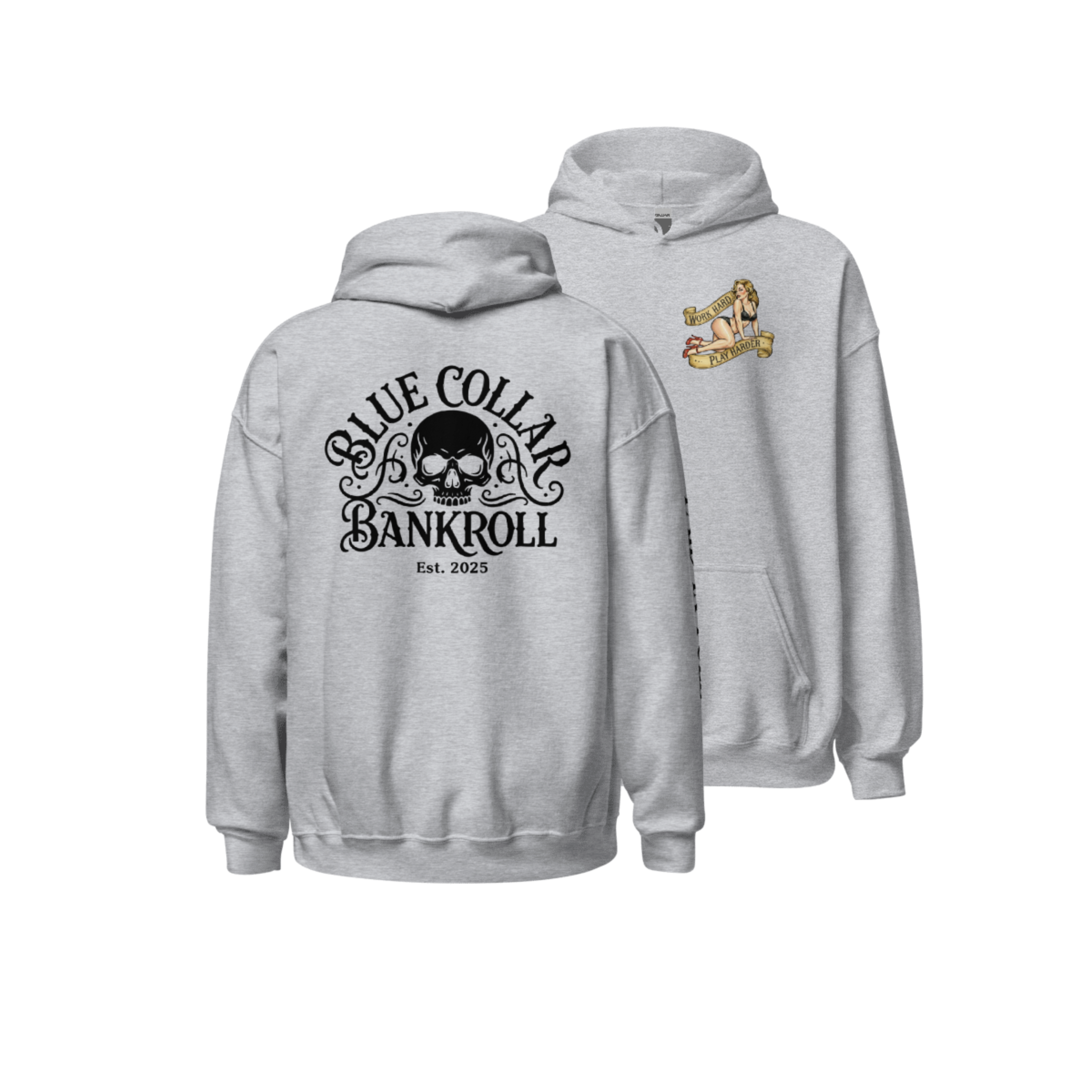 Work Hard Play Harder Hoodie