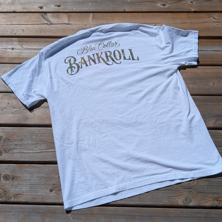 The Backwoods White Tee