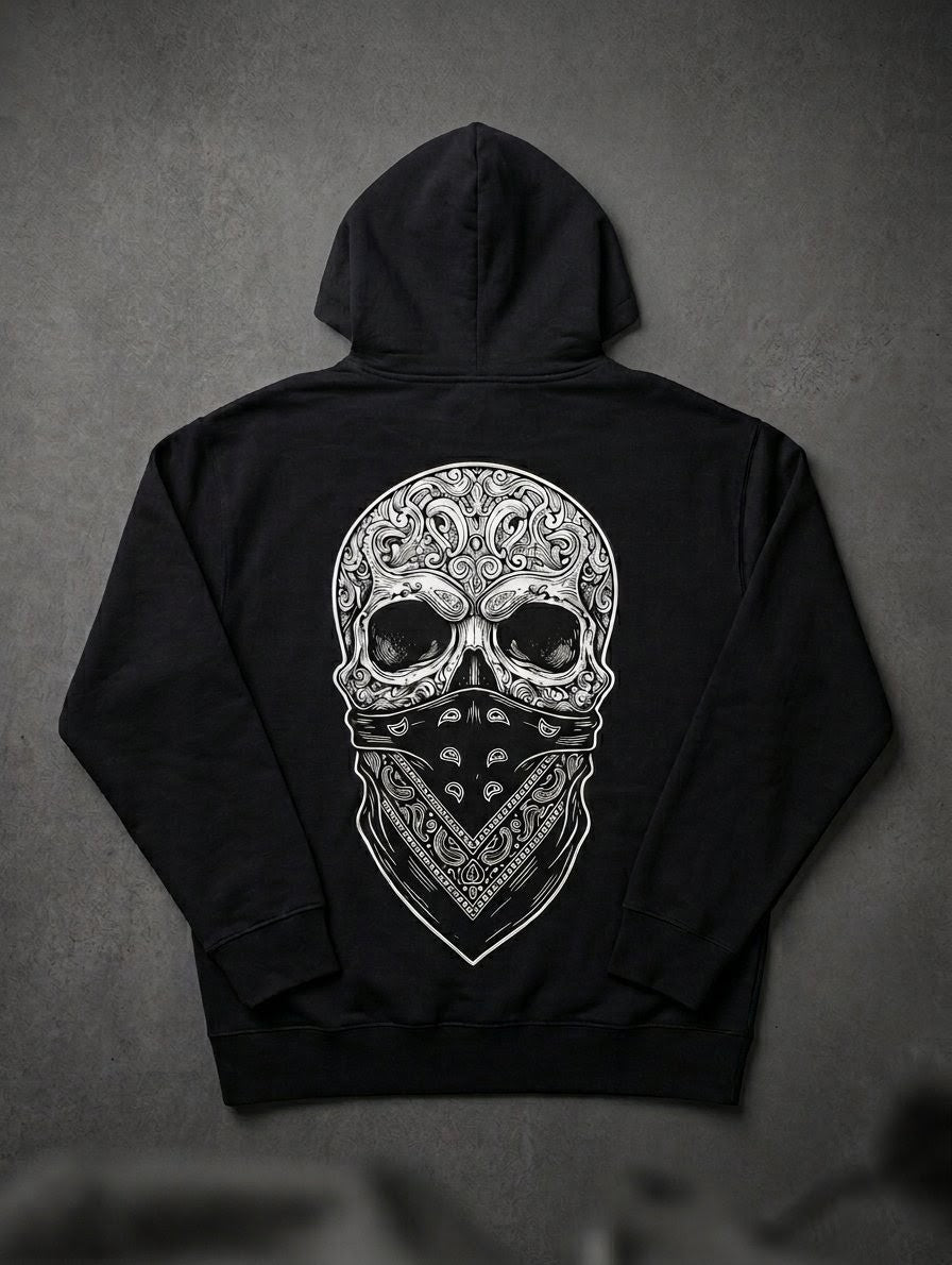 Overtime Bandit Hoodie - Big Logo Back | Blue Collar Bankroll